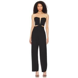 Bardot Black Strapless Jumpsuit XS/2 —NWT